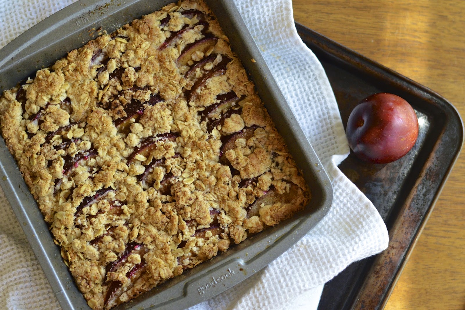Gluten Free Oatmeal Plum Bars Virtually Homemade Gluten Free Oatmeal